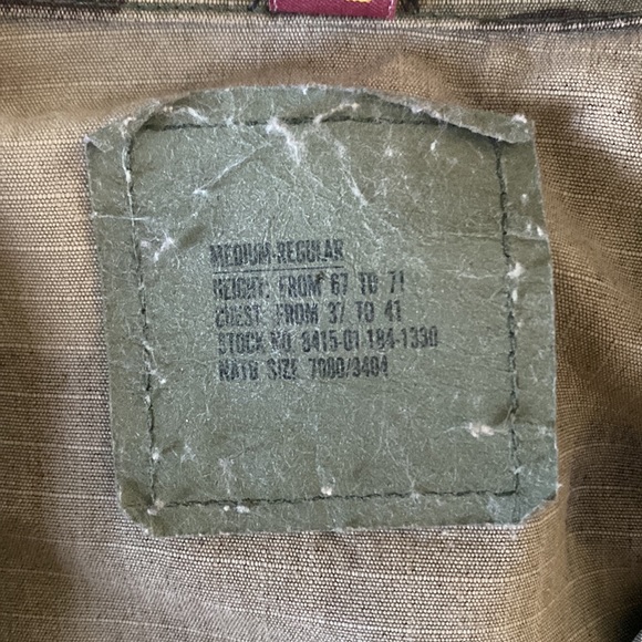 Army Jacket with Custom Sleeves - Picture 6 of 6